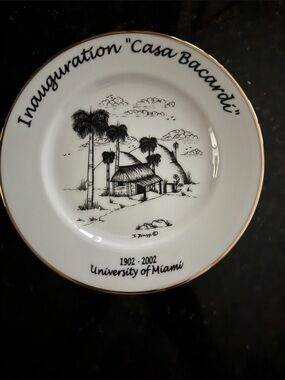 Plate Inauguration University of Miami